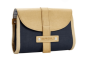 Preview: Basil Satteltasche  |  blau/beige